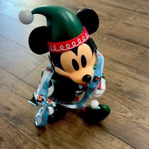 DISNEY PARKS 2024 MICKEY ELF POPCORN BUCKET ~ CHRISTMAS NEW